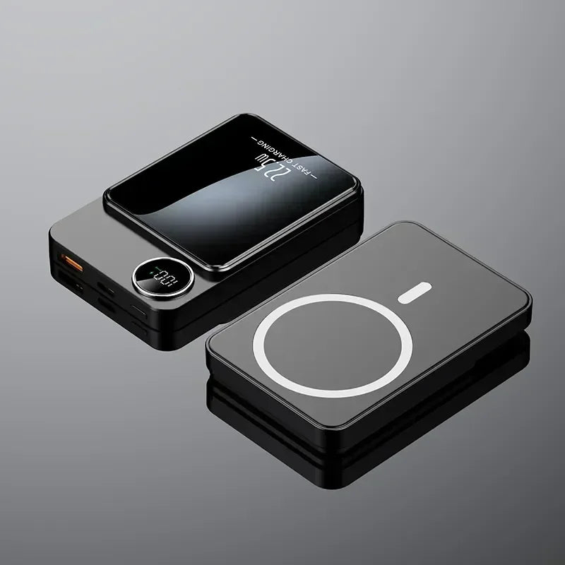 MagSafe Power Bank - 15W Magnetic Wireless Charger with PD Fast Charge