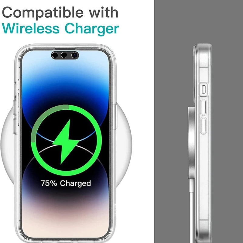 360° Full Body Transparent Case