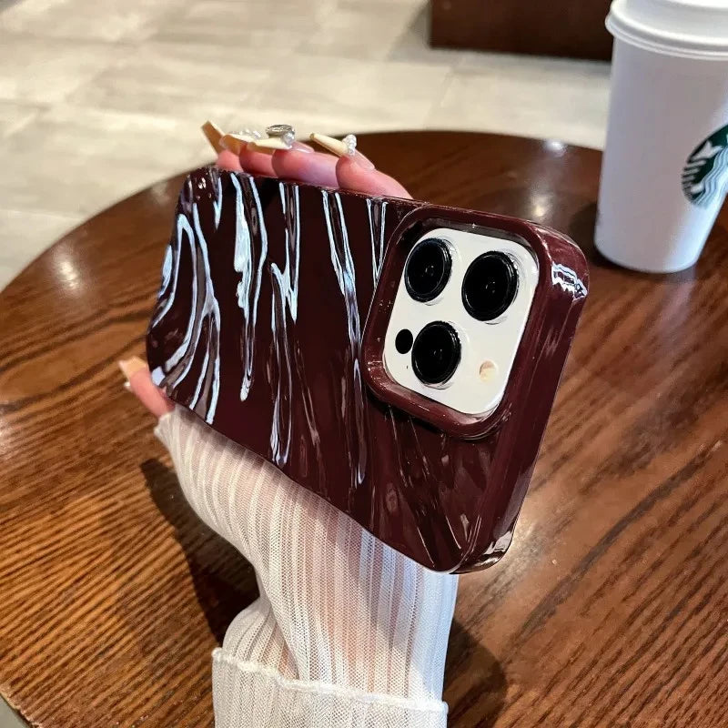 Luxury 3D Wavy Pattern Case