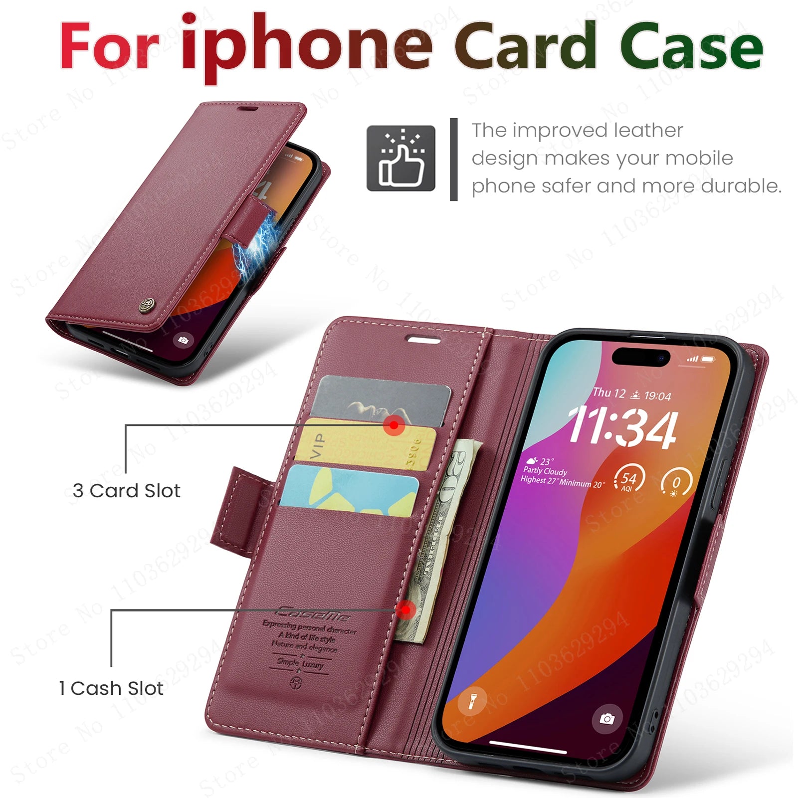 Card holder Wallet Case