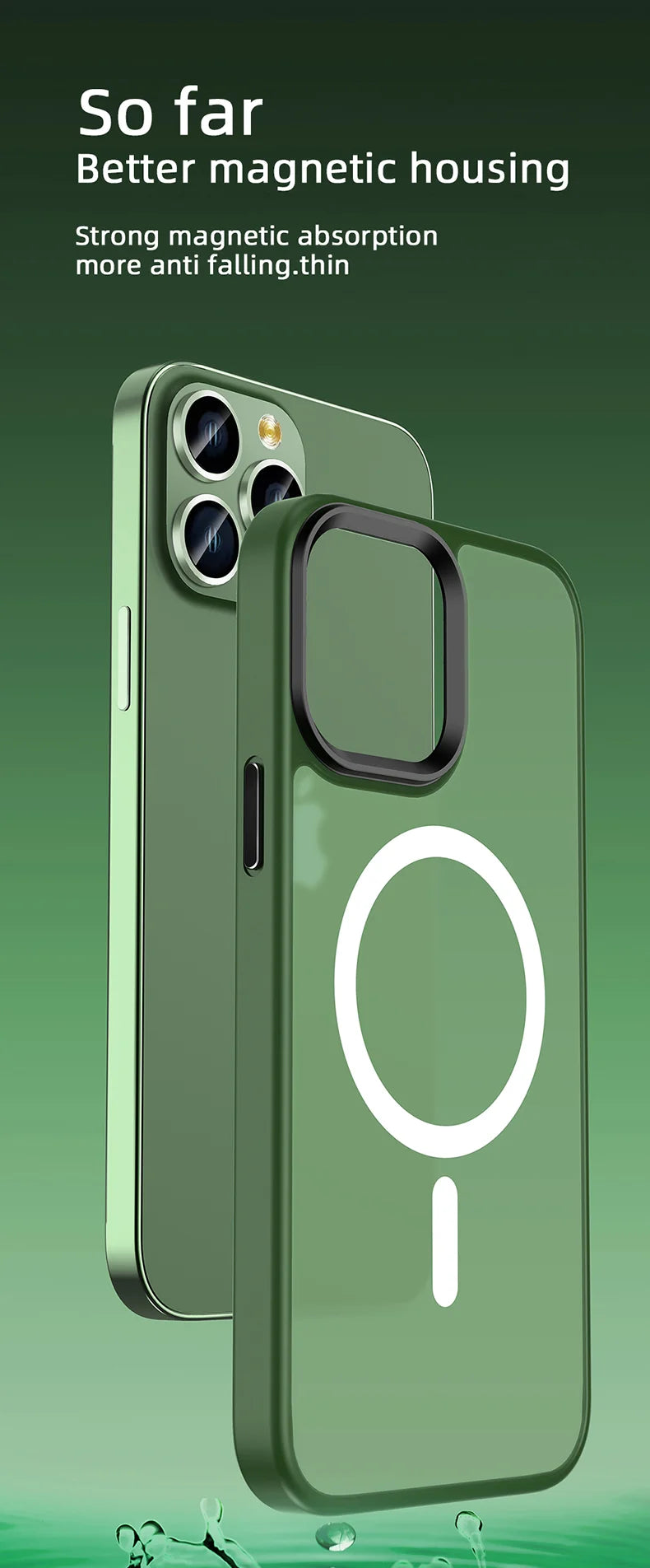 Matte Translucent Frosted Phone Case
