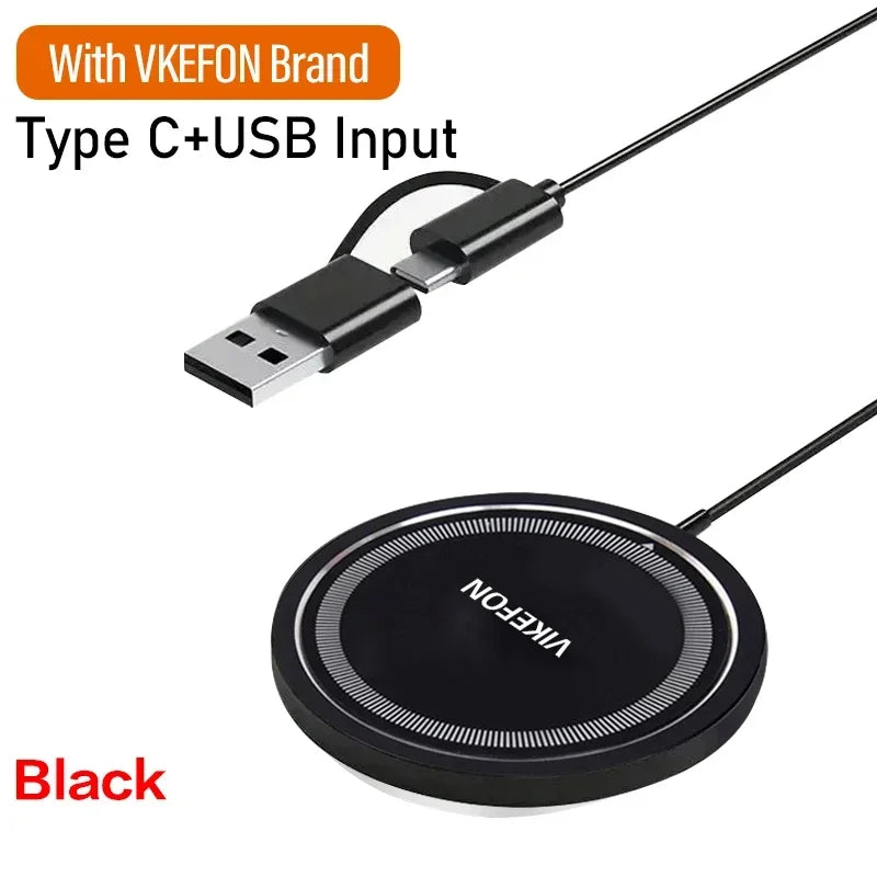 100W Magnetic Wireless Charger Pad